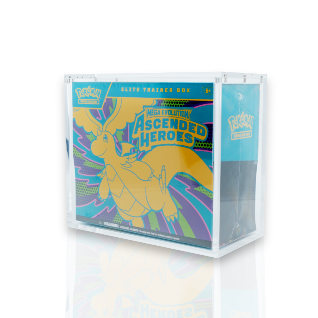 Pokemon TCG Elite Trainer Box Premium Acrylic Display Protector Case