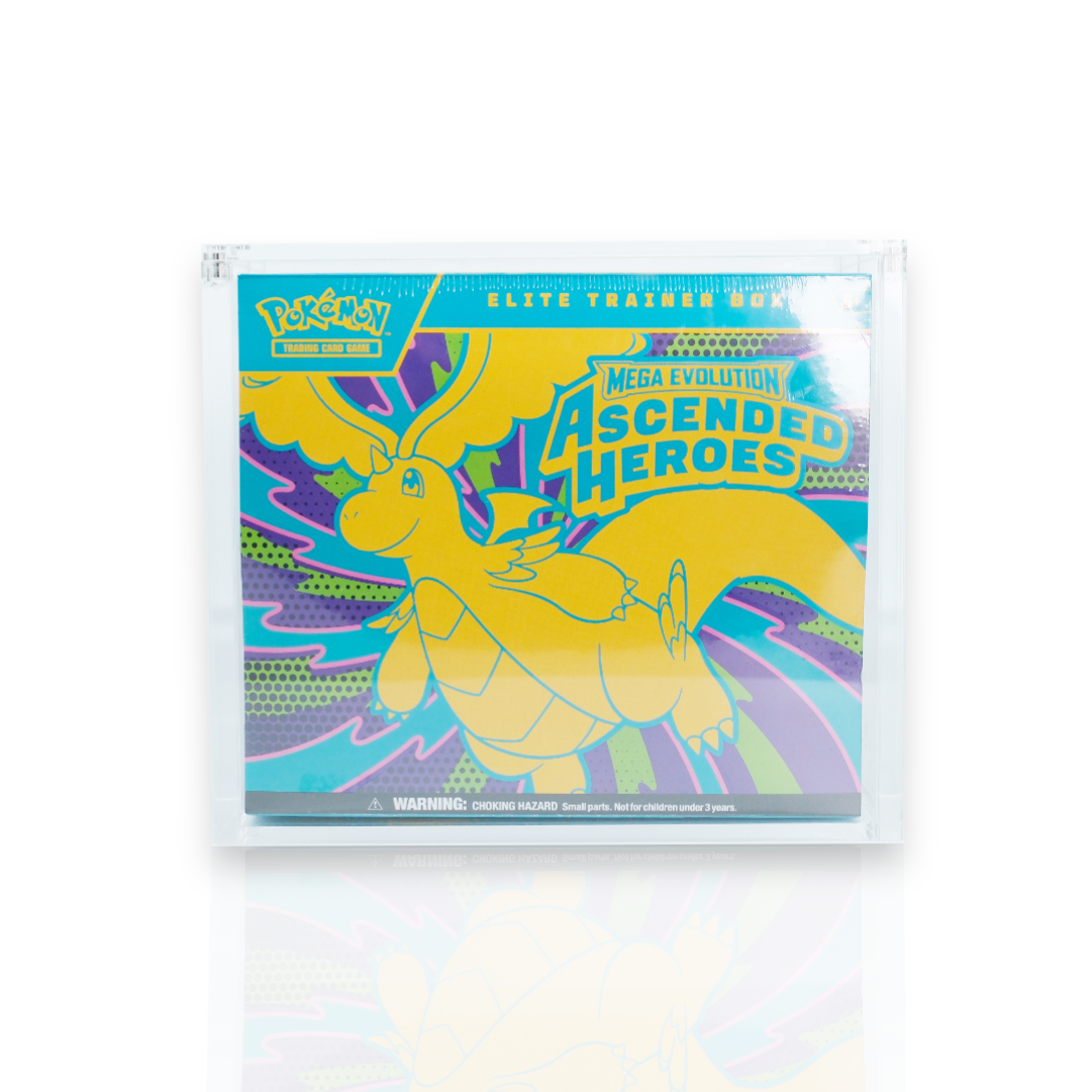 Pokemon TCG Elite Trainer Box Premium Acrylic Display Protector Case