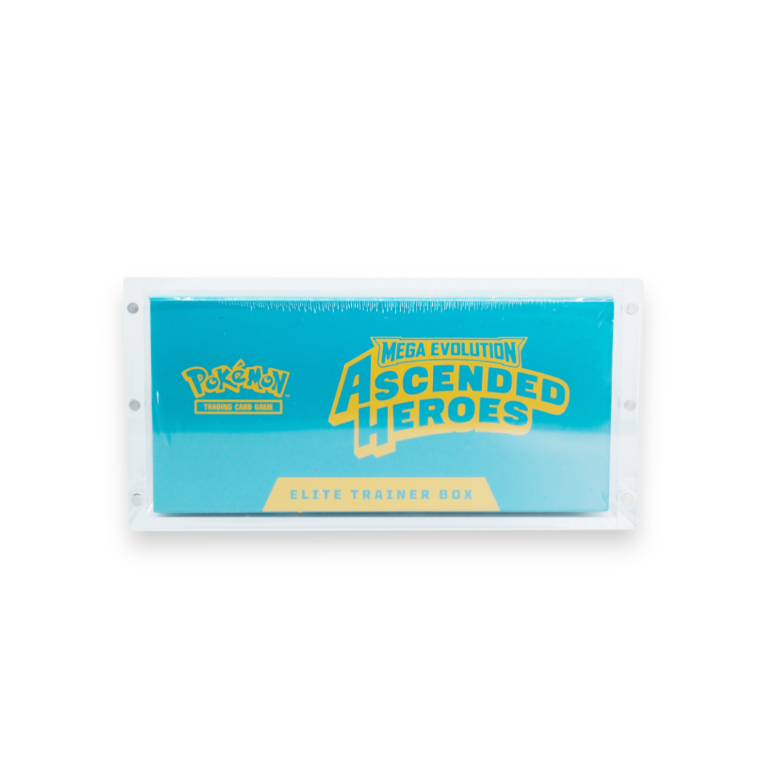 Pokemon TCG Elite Trainer Box Premium Acrylic Display Protector Case