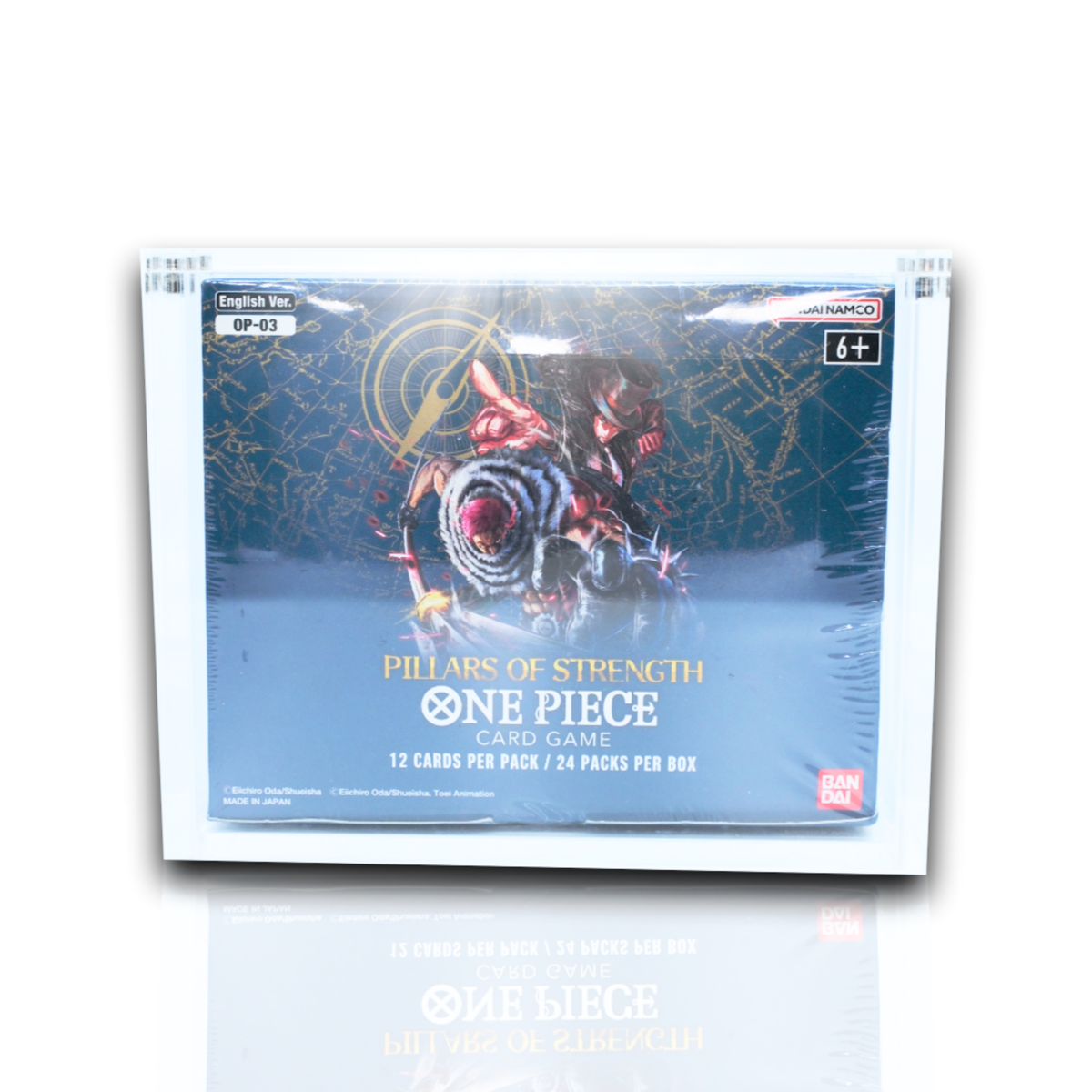 One Piece English Booster Box Acrylic Display Protector Case All Sizes OP01-17